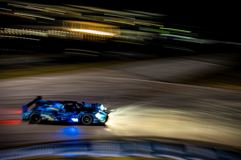 Nicklas Nielsen sendt ud af kampen på Sebring
(Foto: AF Corse)